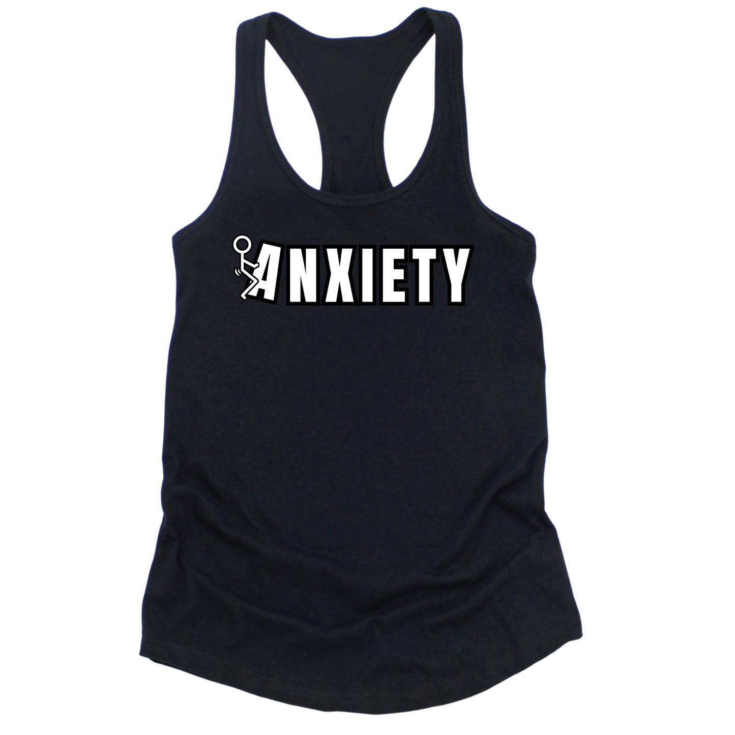 Fuck Anxiety Womens Tank Top