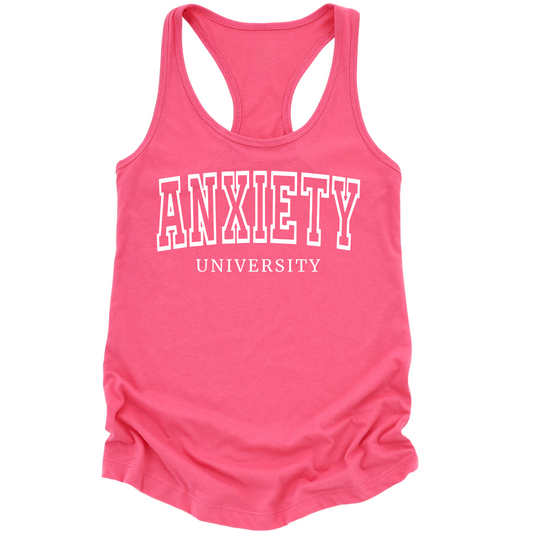 Anxiety University Womens Tank Top