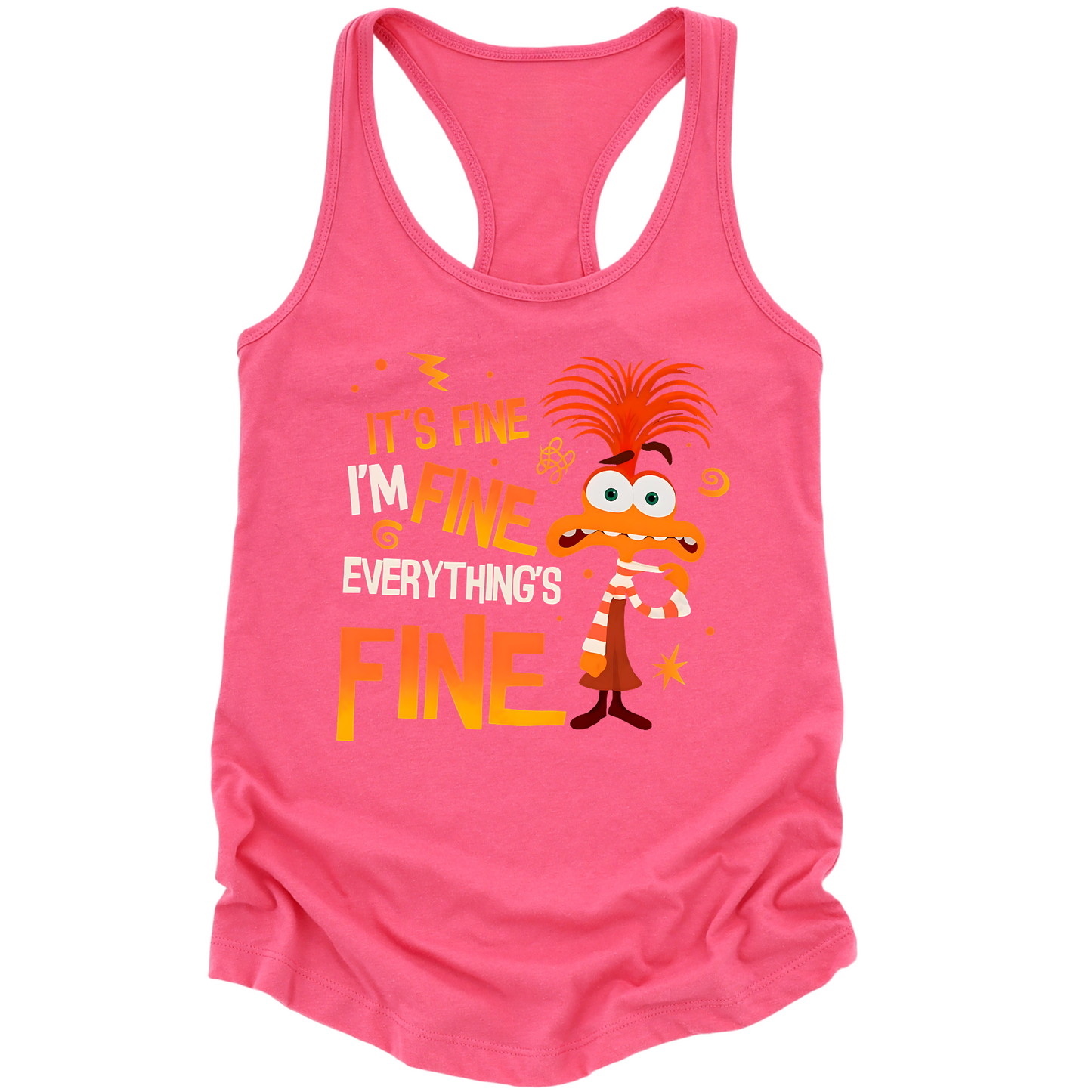 Everything's Fine Womens Tank Top