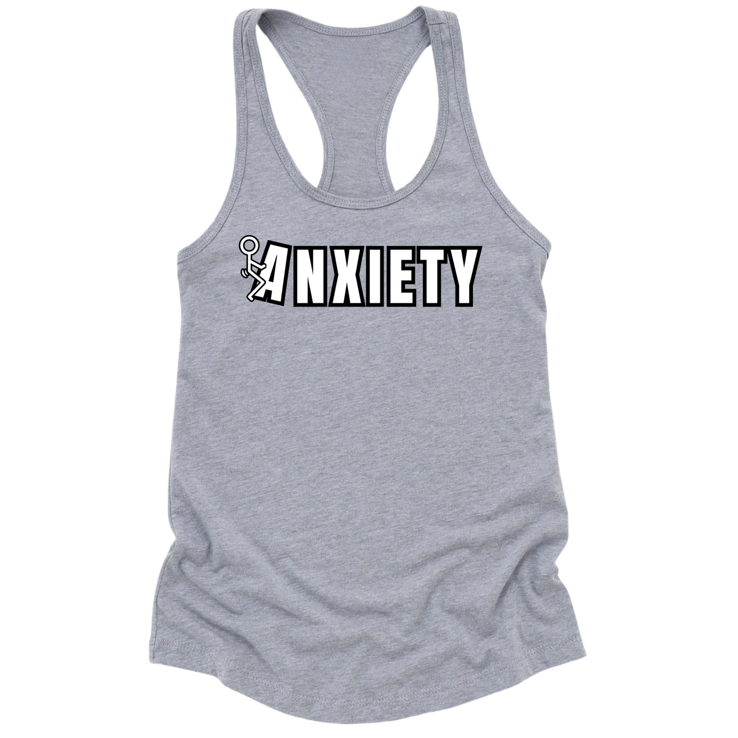 Fuck Anxiety Womens Tank Top