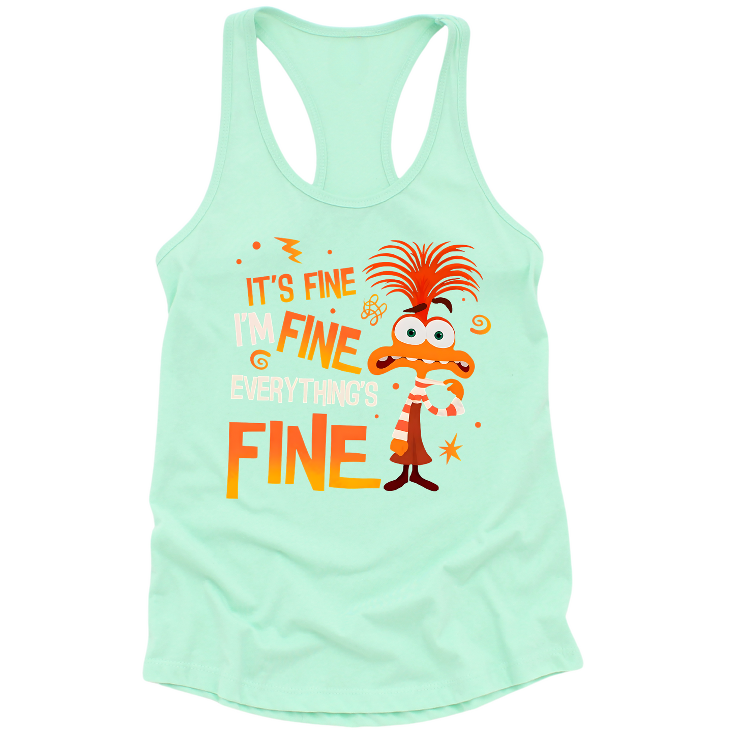 Everything's Fine Womens Tank Top