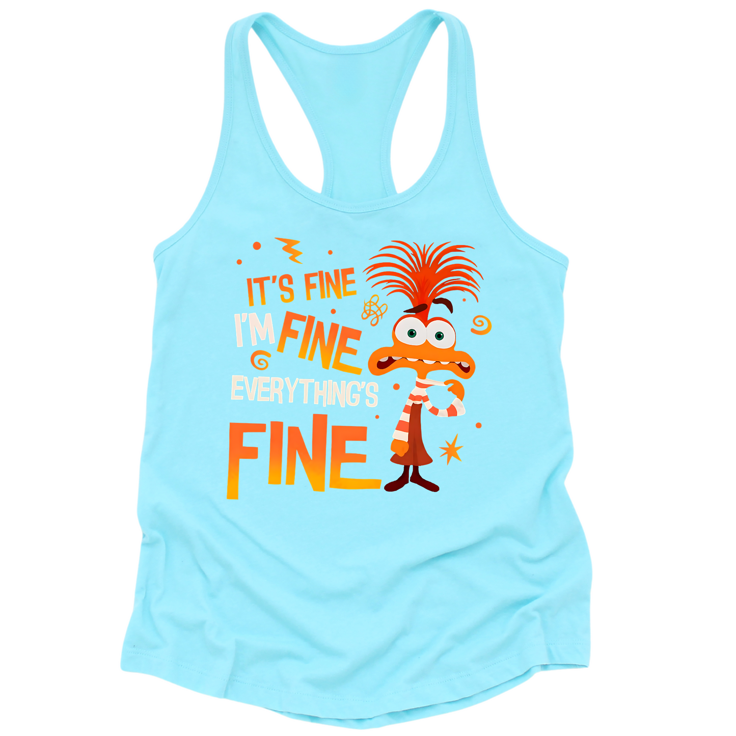 Everything's Fine Womens Tank Top