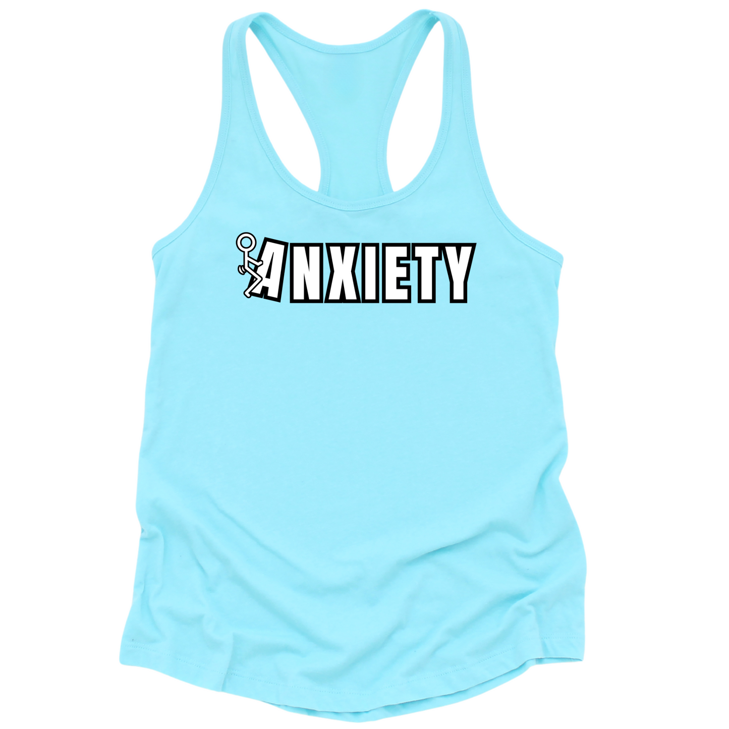 Fuck Anxiety Womens Tank Top