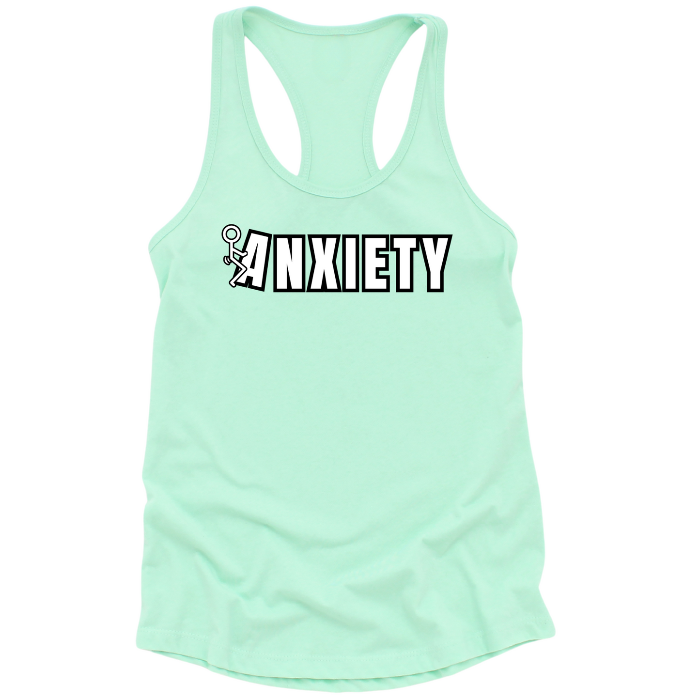 Fuck Anxiety Womens Tank Top