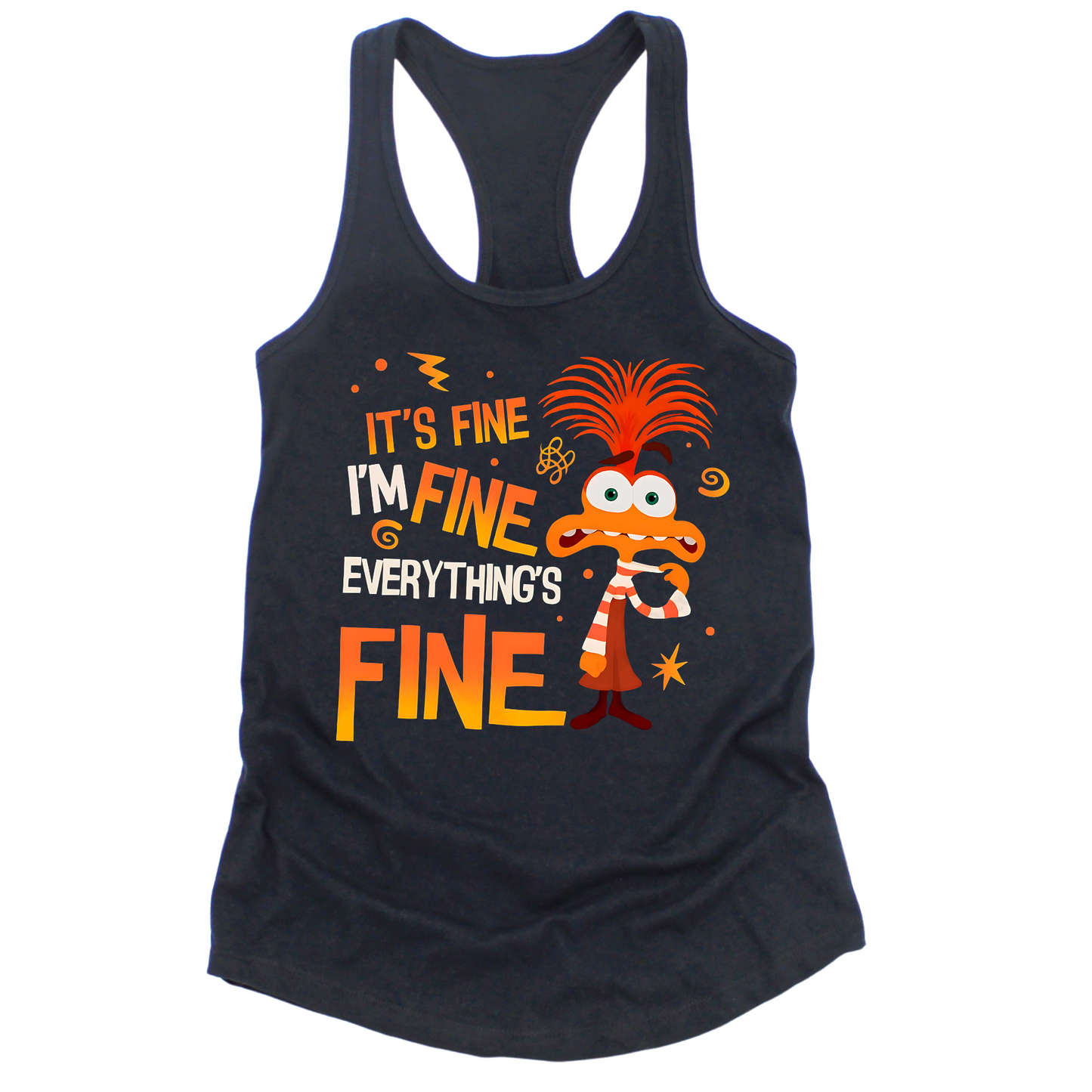 Everything's Fine Womens Tank Top