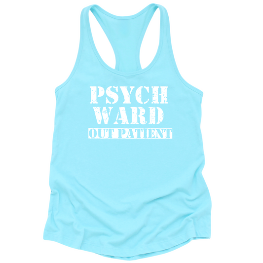 Psych Ward Out Patient Womens Tank Top