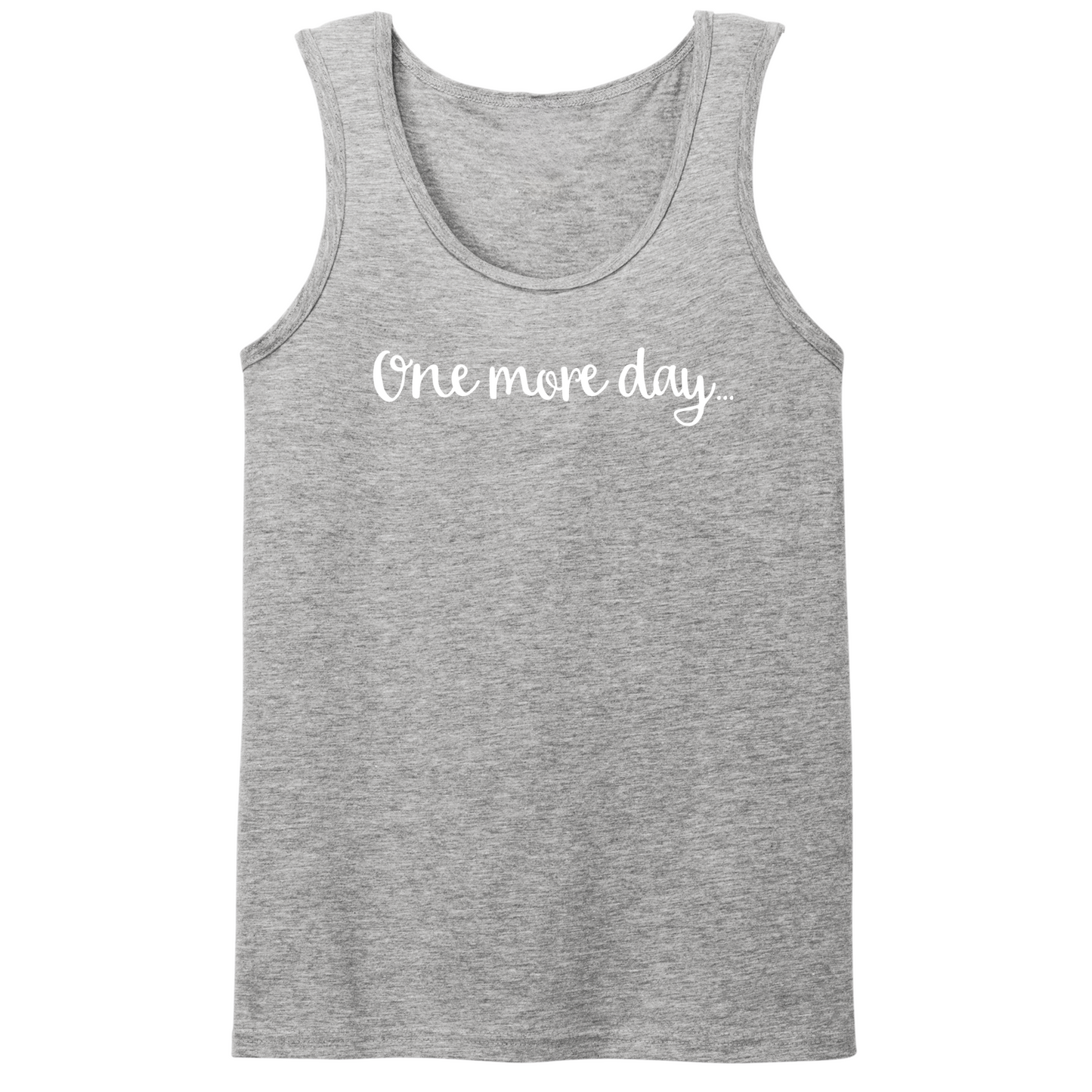 One More Day Mens Tank Top