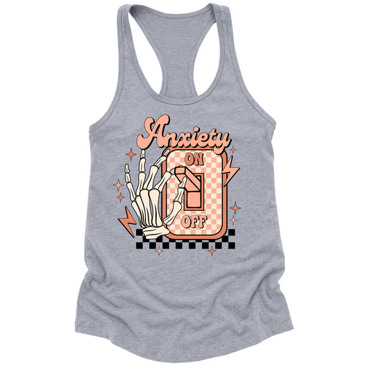 Anxiety Switch Womens Tank Top