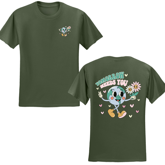 Tomorrow Needs You V2 T-shirt