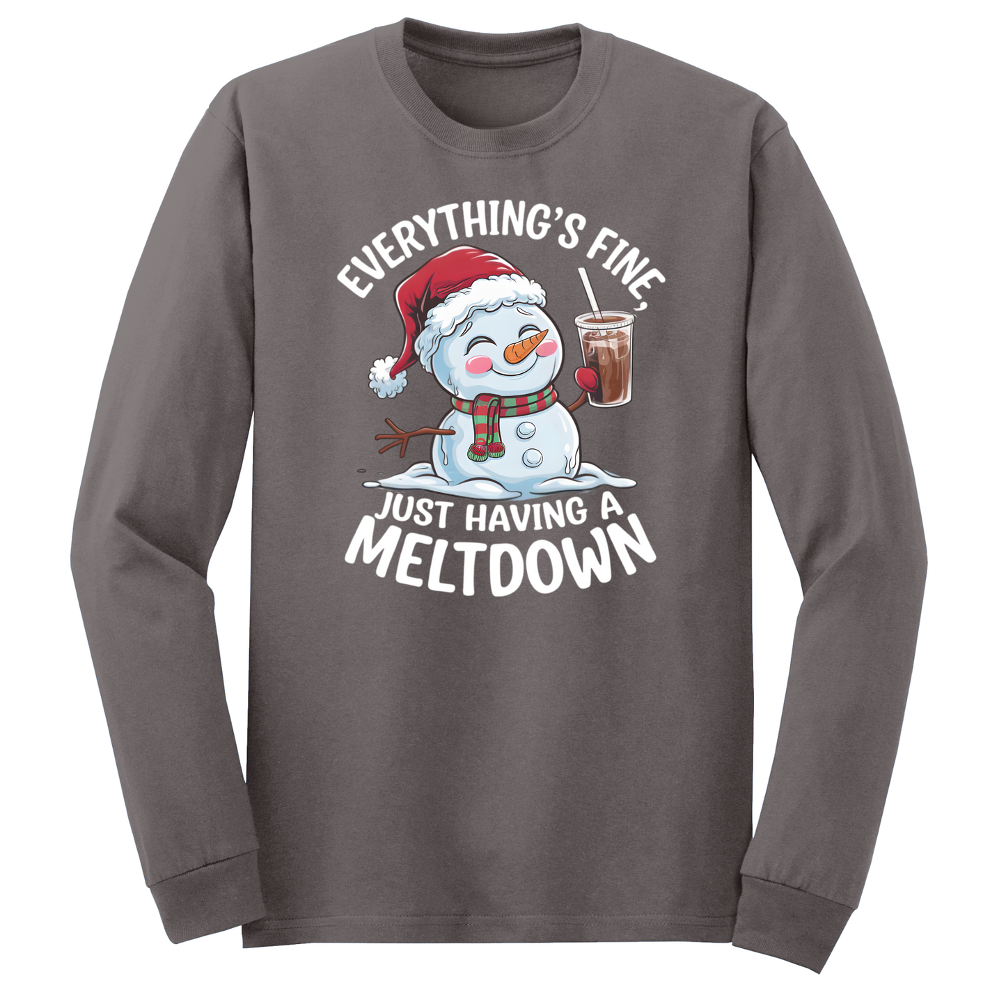 Having A Meltdown Long Sleeve Tshirt