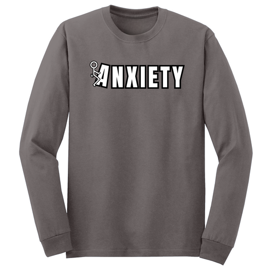 Fuck Anxiety Long Sleeve Tshirt